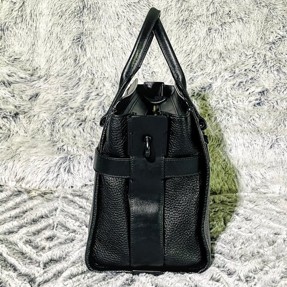 NWOT - COACH MATTE BLACK SWAGGER IN NUBUCK PEBBLE LEATHER (F34408) - Picture 4 of 12